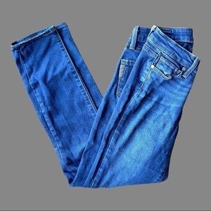 𝅺paige Jeans Size 25 Verdugo Crop dark blue